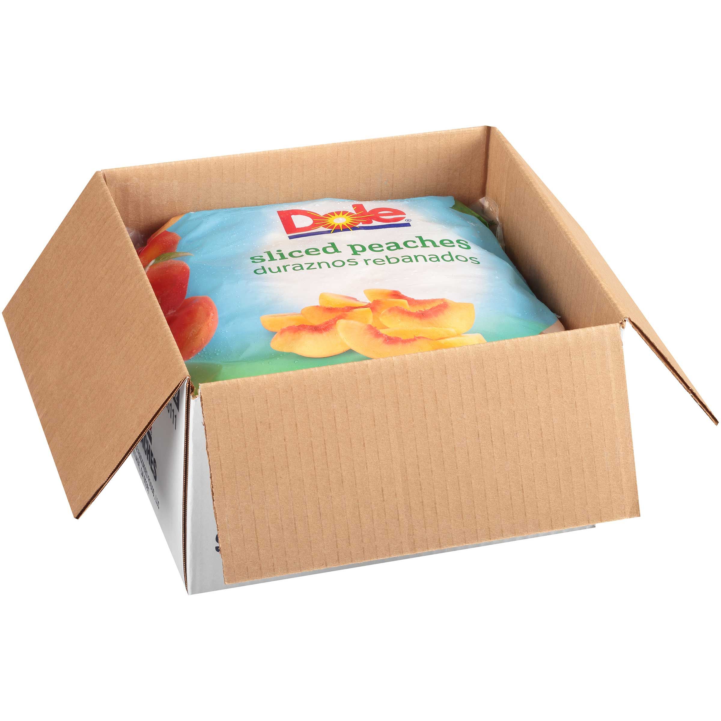 Dole Individual Quick Frozen Sliced Peach, 5 Pound -- 2 Per Case