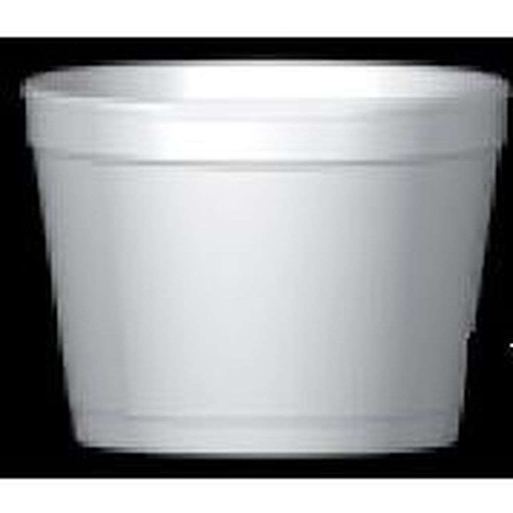 Wincup Vio F12 Hot Or Cold White Food Container, 12 Ounce Capacity -- 500 Per Case