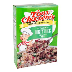 Tony Chachere's Creole Dirty Rice Mix, 40 Ounce -- 8 Per Case