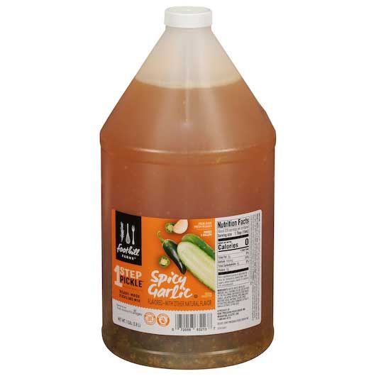 Foothill Farms 1 Step Pickle Spicy Garlic Flavored Ready Made Pickling Mix, 1 Gallon -- 1 Each