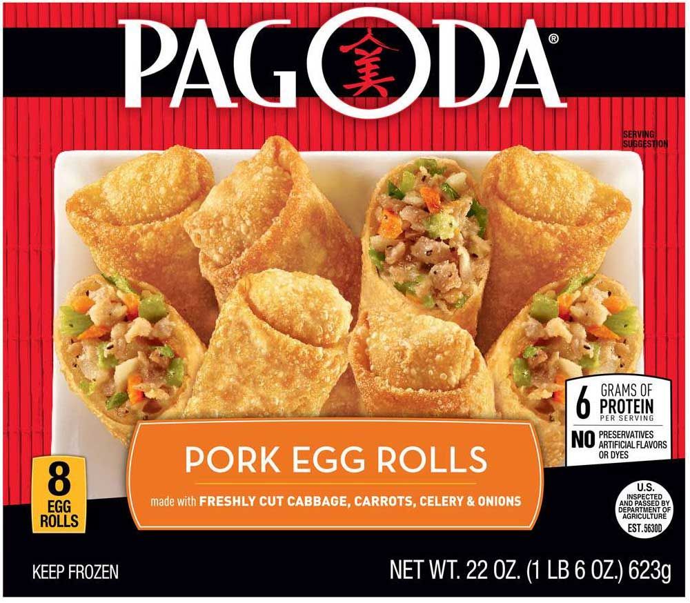 Pagoda Pork Egg Roll, 22 Ounce -- 8 Per Case