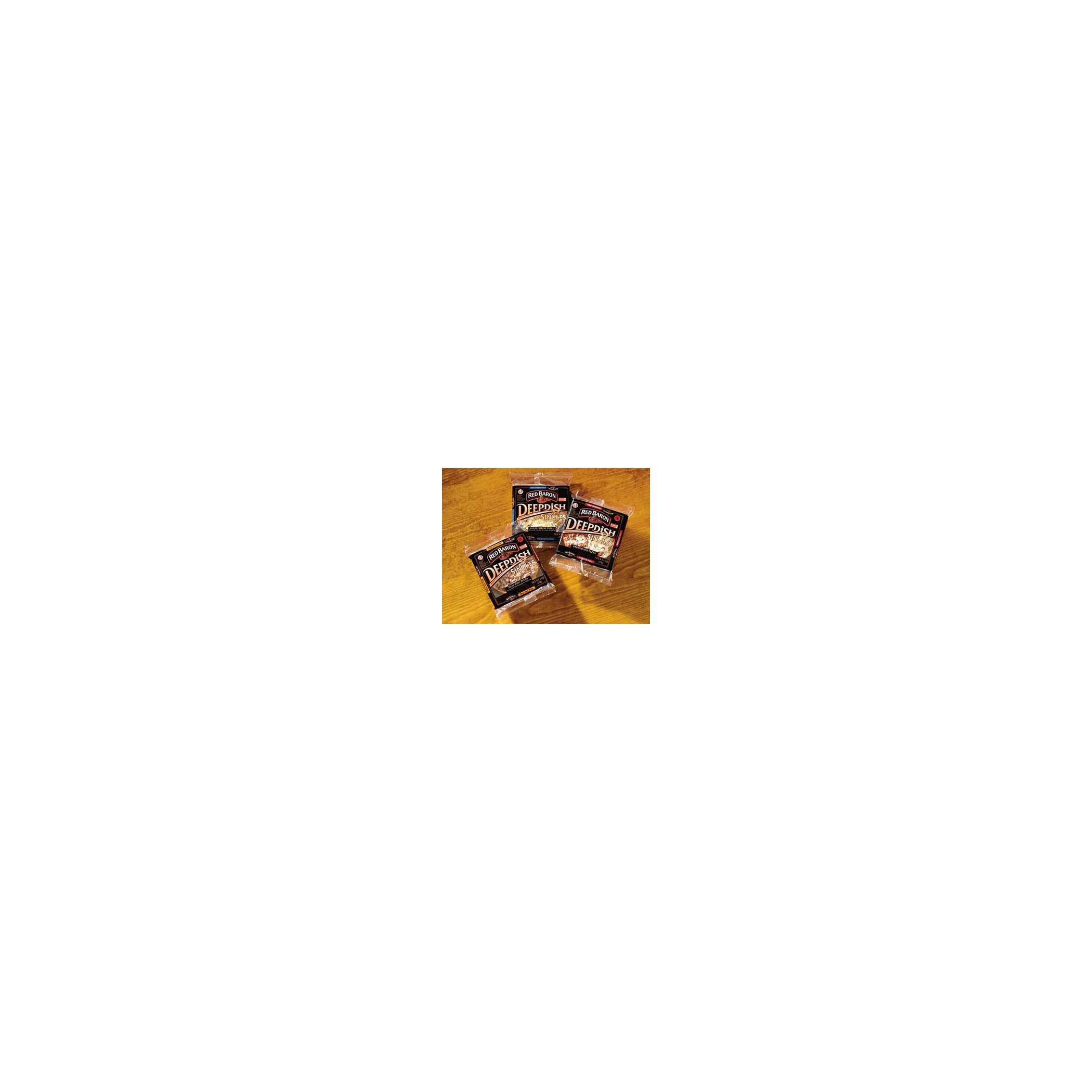 Red Baron 4 Cheese Par Baked Pizza, 6 Ounce -- 12 Per Case
