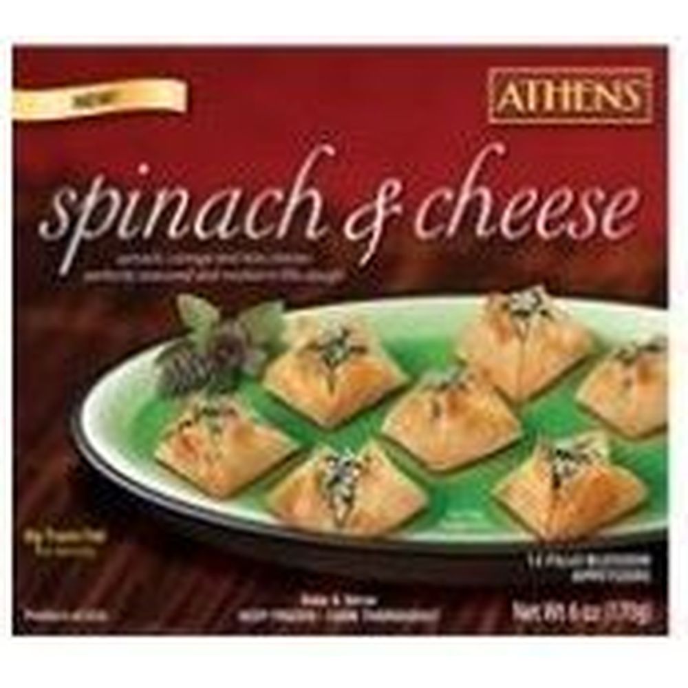 Athens Spinach And Cheese Blossom, 6 Ounce -- 12 Per Case