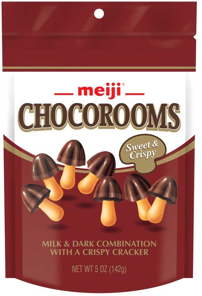 Chocorooms, Milk And Dark With Crispy Cracker, 5 Ounce -- 12 Per Case