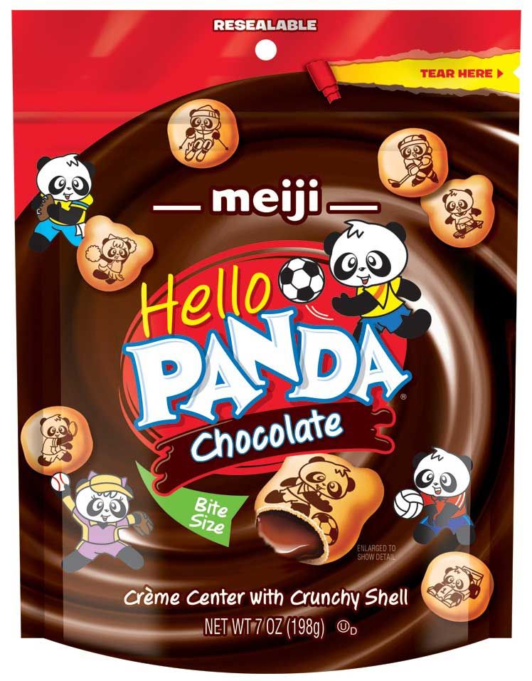 Hello Panda Chocolate Creme Filled Cookie, 7 Ounce -- 6 Per Case