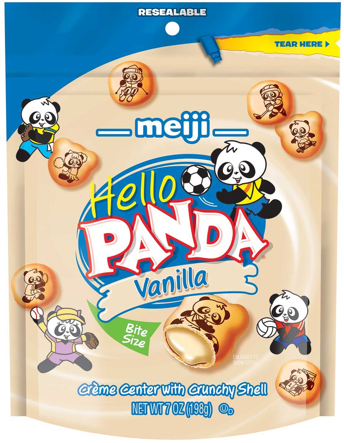 Hello Panda Vanilla Creme Filled Cookie, Display, 7 Ounce -- 6 Per Case