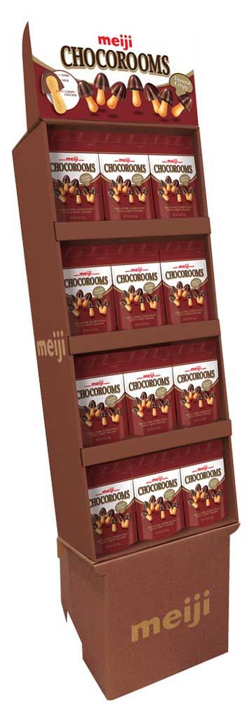 Chocorooms, Milk And Dark With Crispy Cracker, 5 Ounce -- 48 Per Case