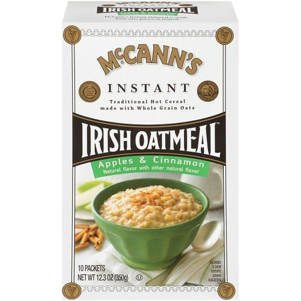 Mccann's Apple Cinnamon Instant Irish Oatmeal, 12.3 Ounce -- 12 Per Case