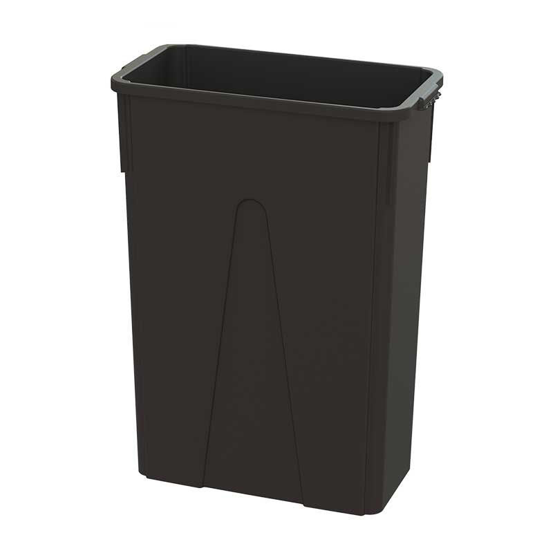 O-cedar Black Slim Container, 23 Gallon -- 6 Per Case