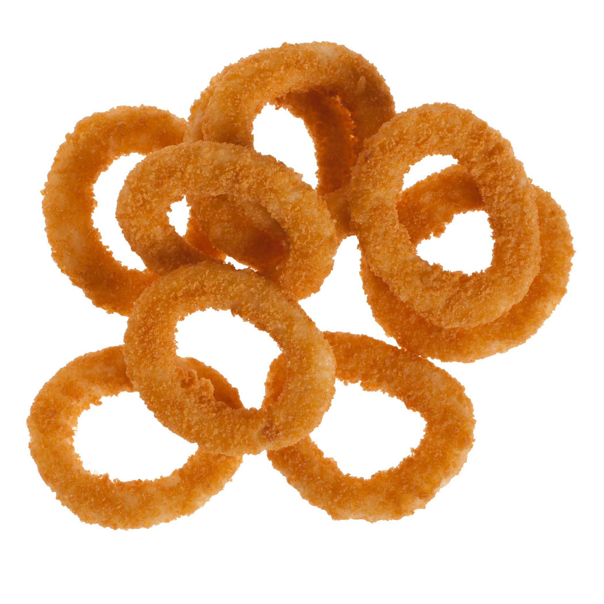 Grabitizers Breaded Preformed Onion Ring, 2 Pound -- 12 Per Case