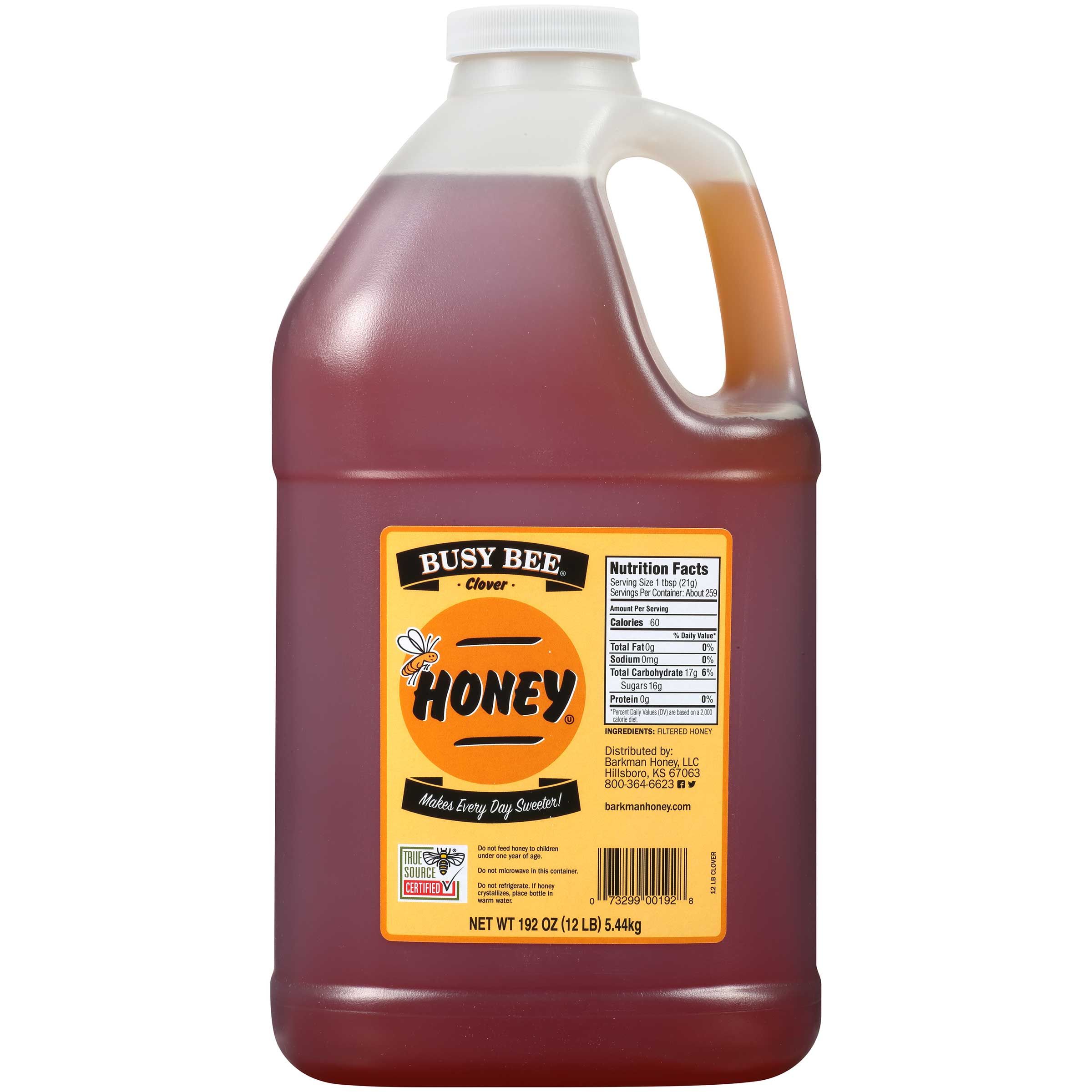 Busy Bee Clover Honey, 12 Pound -- 4 Per Case