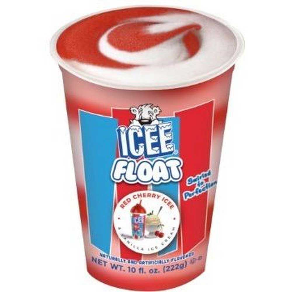 Icee Red Cherry Float Cup, 10 Fluid Ounce -- 12 Per Case