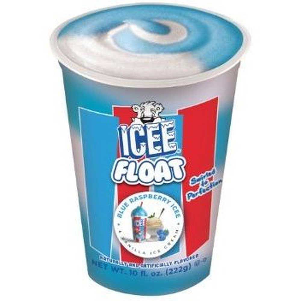 Icee Blue Raspberry Float Cup, 10 Fluid Ounce -- 12 Per Case