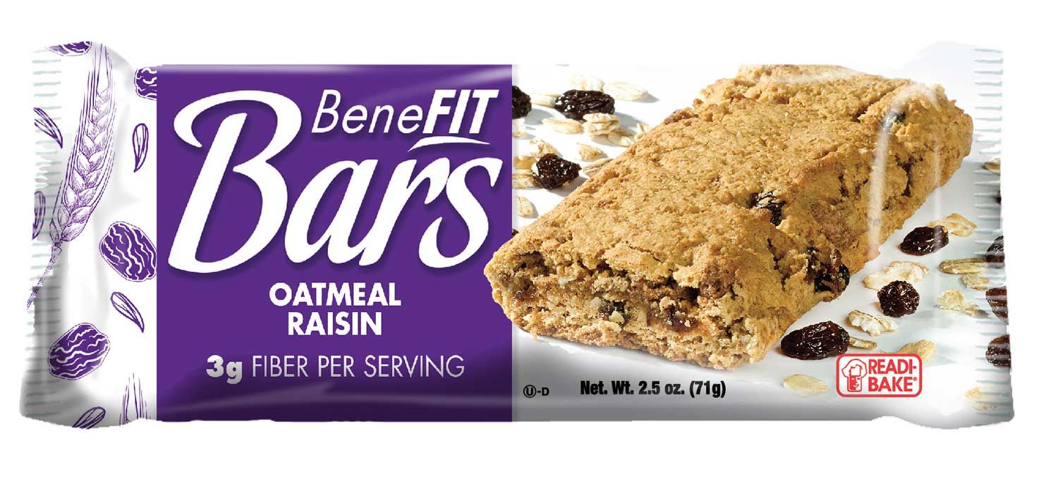 Readi-bake Benefit Oatmeal Raisin Cookies -- 48 Per Case