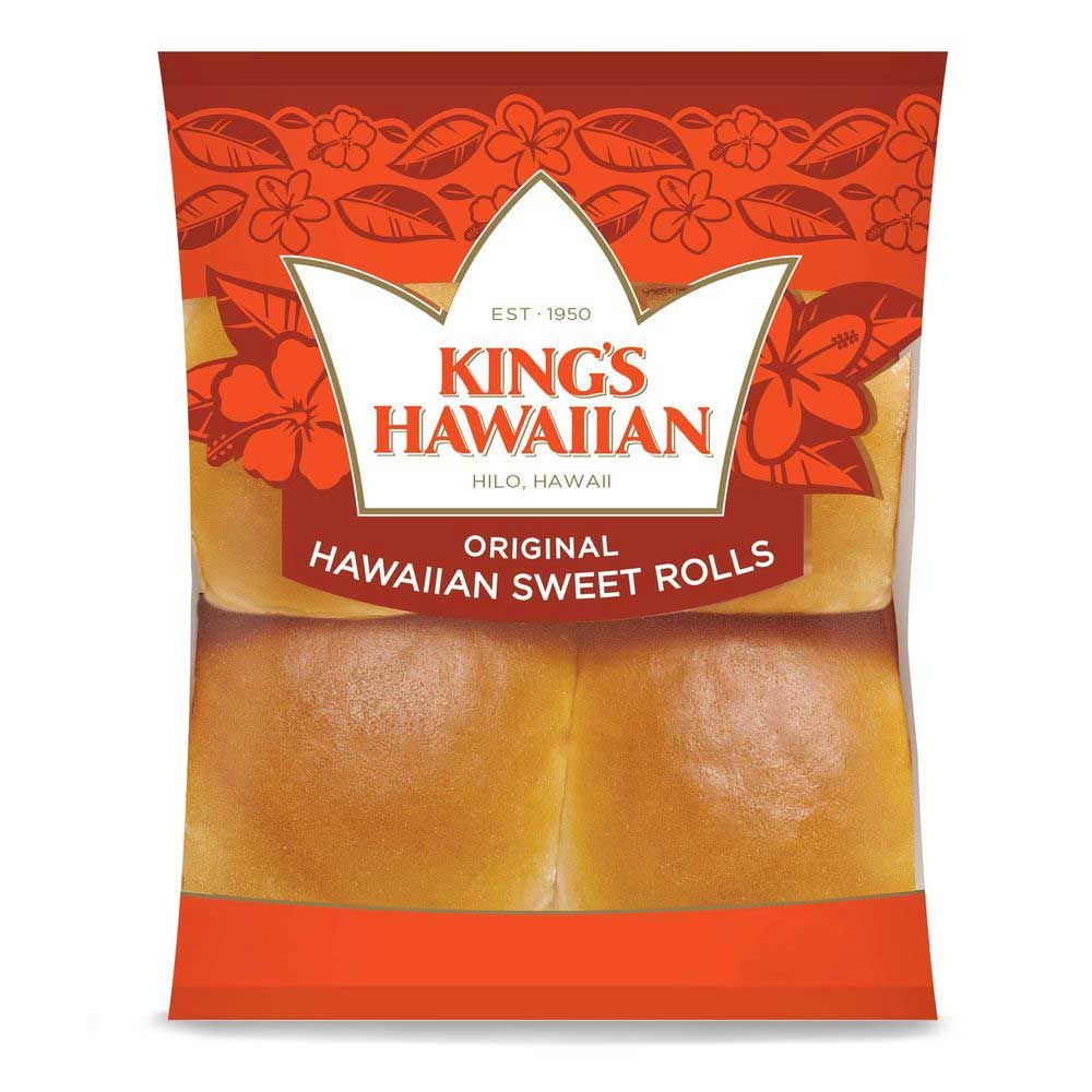 King's Hawaiian Original Hawaiian Sweet Dinner Roll, 4 Ounce -- 32 Per Case