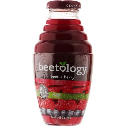 Beetology 100 Percent Organic Beet And Berry Juice, 8.45 Ounce -- 6 Per Case