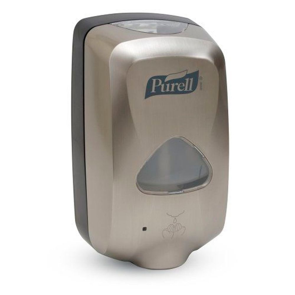 Purell Dispenser Touch Free Nickel Finish Dispenser, 1200 Ml Capacity -- 12 Per Case