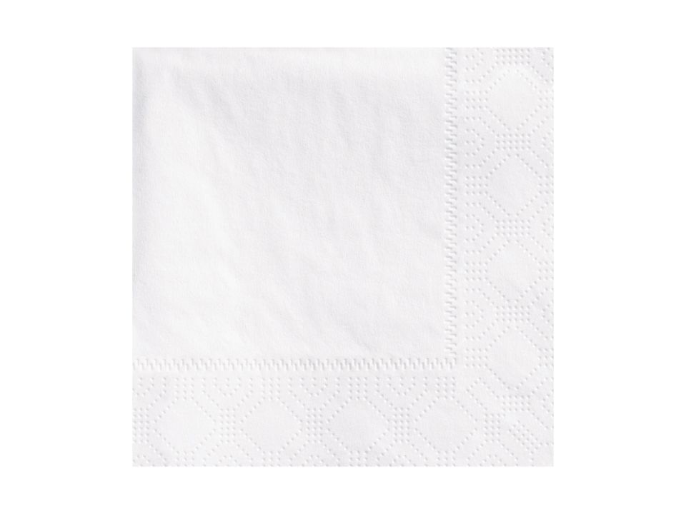 Hoffmaster White Beverage Napkin, 9.5 X 9.5 Inch -- 1000 Per Case