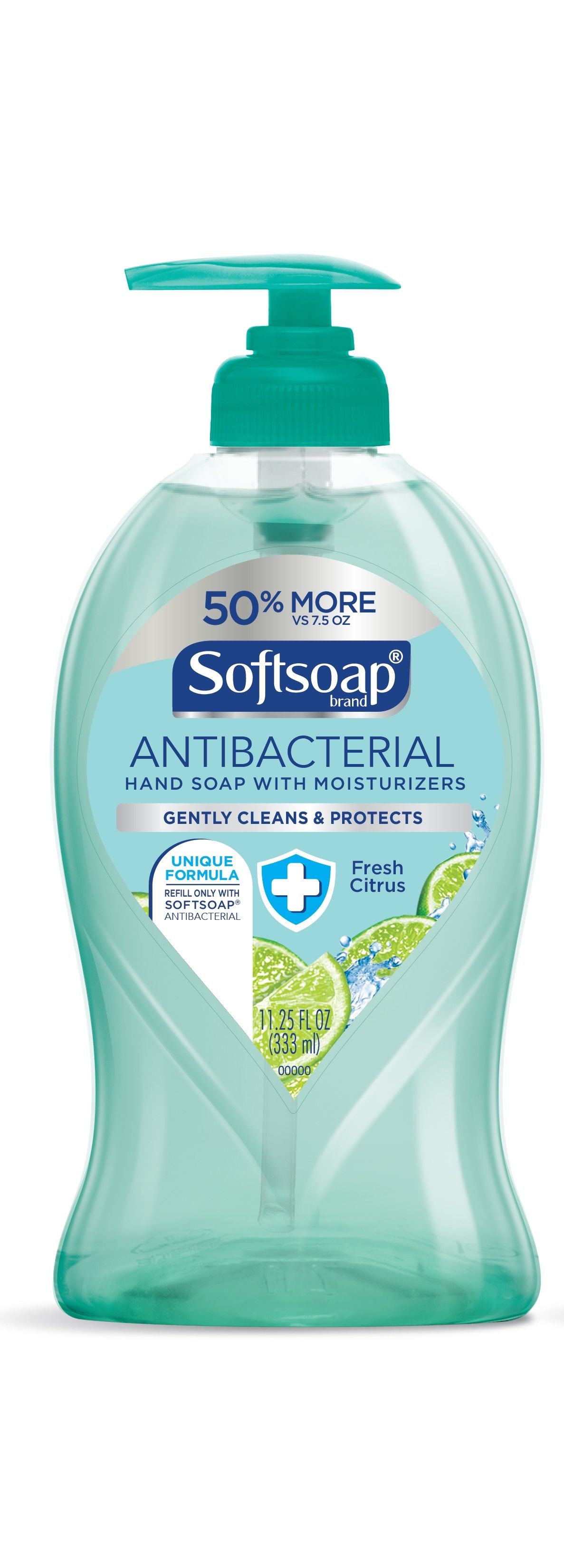 Softsoap Fresh Citrus Antibacterial Liquid Hand Soap, 11.25 Ounce -- 6 Per Case