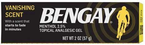 Bengay Vanishing Scent Gel, 2 Ounce -- 36 Per Case
