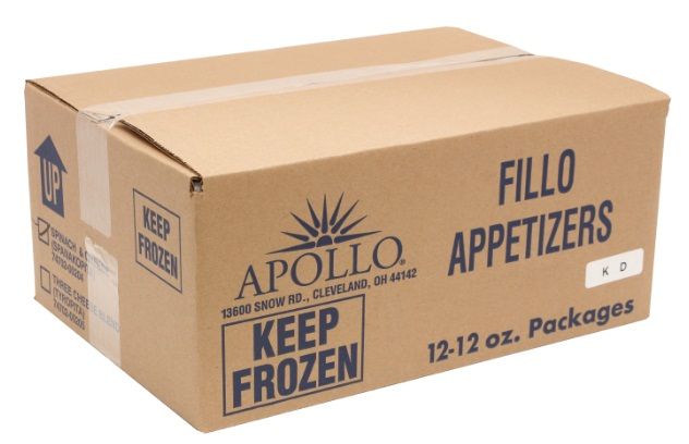 Apollo Spinach And Cheese Appetizer, 12 Ounce -- 12 Per Case