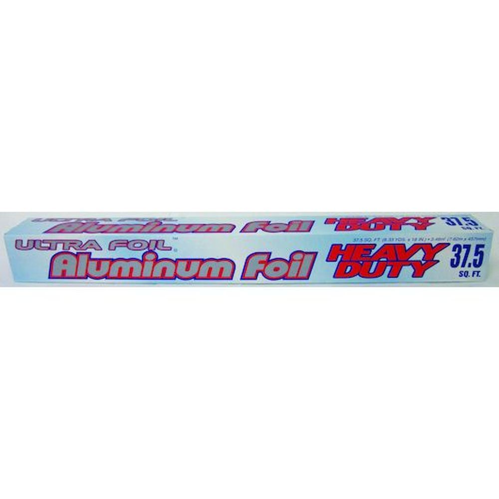 Durable Packaging 37.5 Square Foot Heavy Duty Aluminum Ultra Foil, 24 Count