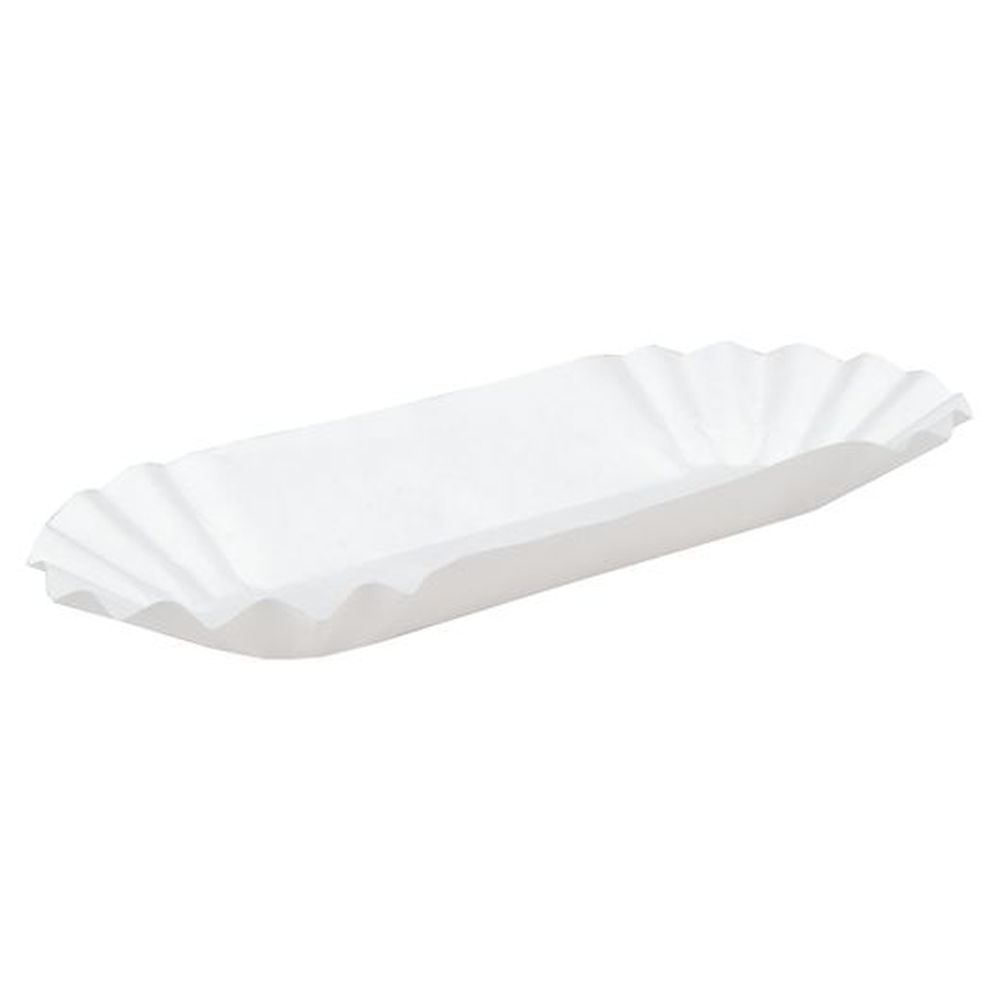 Durable Packaging 8 Inch Hot Dog Tray, 500 Count -- 6 Per Case