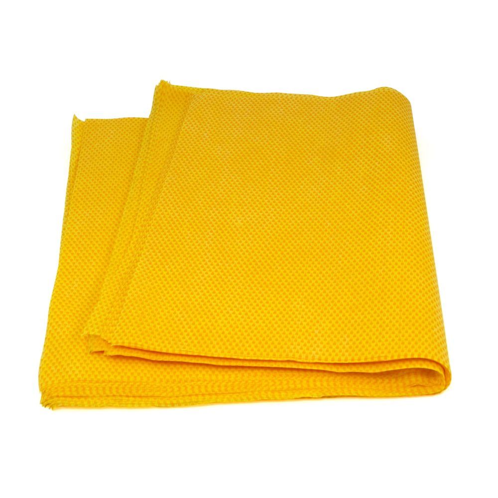 Taskbrand Heavy Duty Flat Yellow Orange Ds H Mineral Oil Treated Duster, 24 X 24 Inch -- 100 Per Case