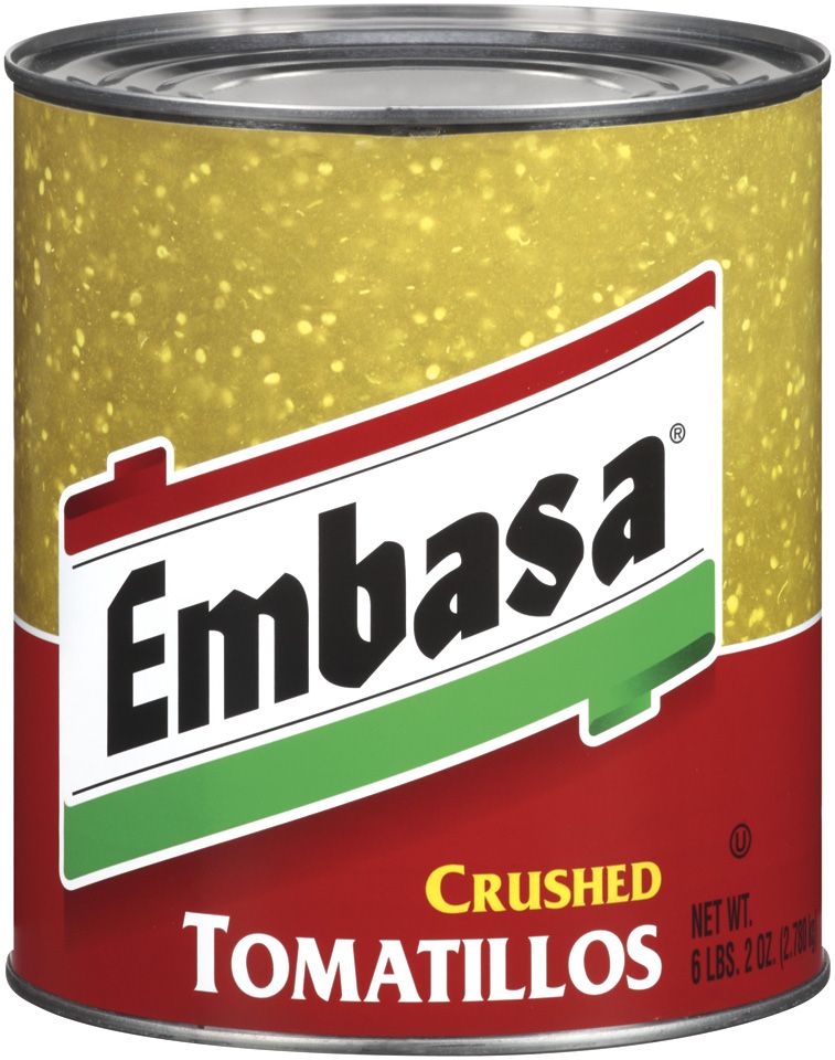 Embasa Crushed Tomatillos, 98 Ounce -- 6 Per Case