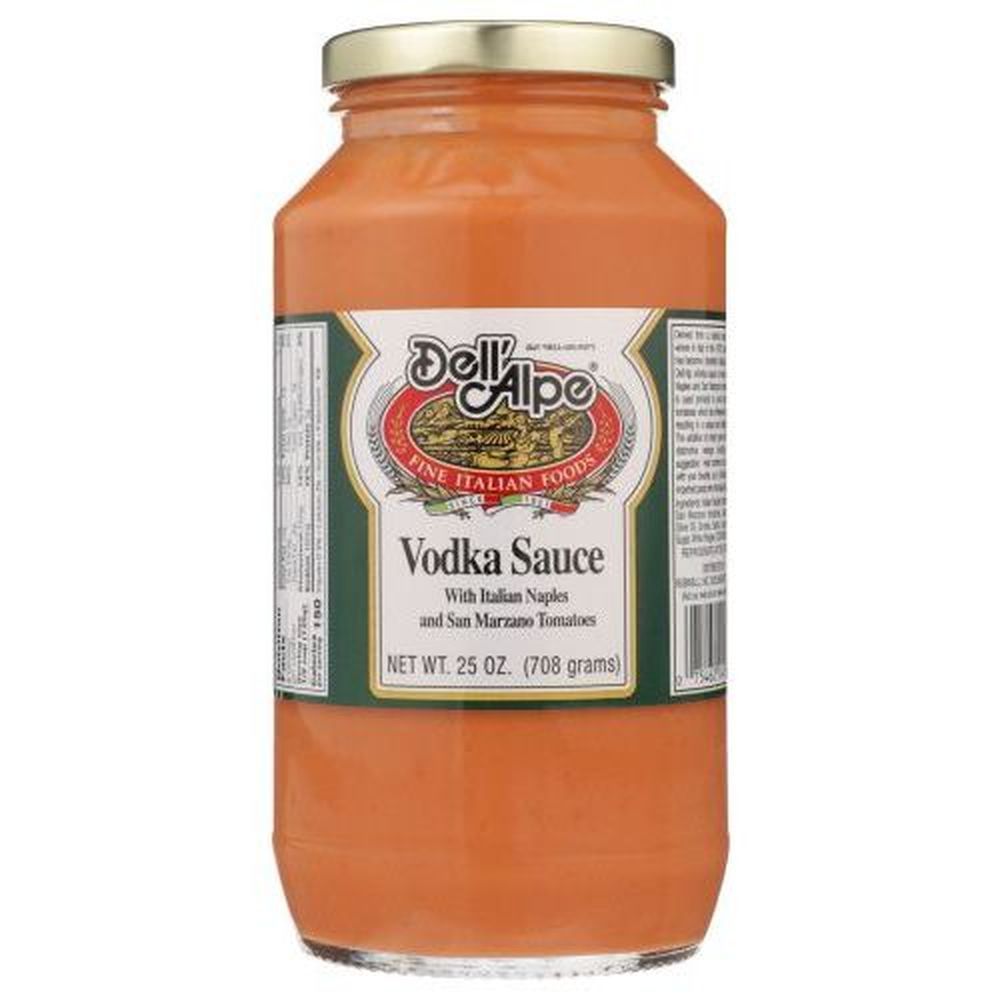 Dell Alpe Vodka Pasta Sauce, 25 Ounce -- 6 Per Case