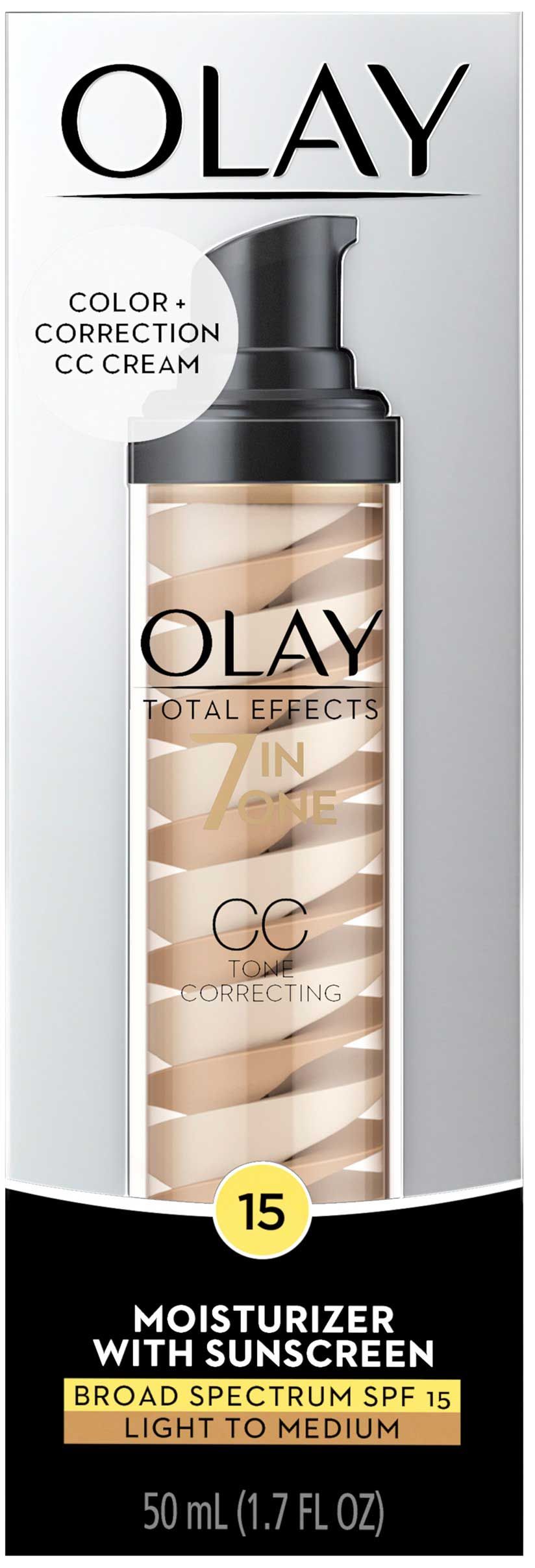 Olay Total Effects Light/medium Tone Correcting Moisturizer, 1.7 Fluid Ounce -- 12 Per Case