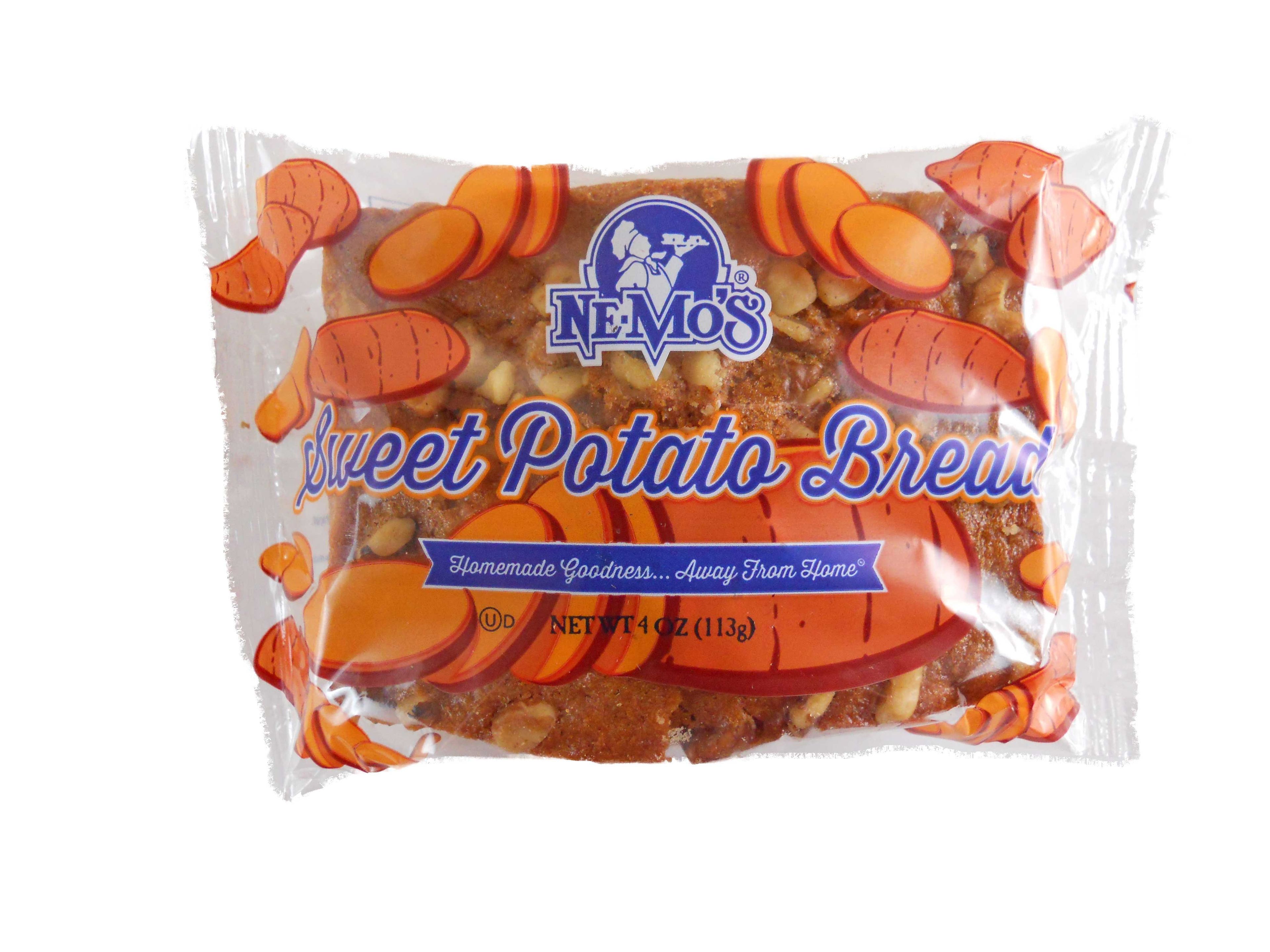 Ne-mo's Sweet Potato Bread, 4 Ounce -- 12 Per Case