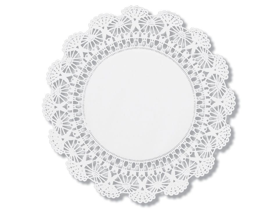 Brooklace Hoffmaster 25-12300 White Cambridge Lace Doily, 12 Inch -- 1000 Per Case