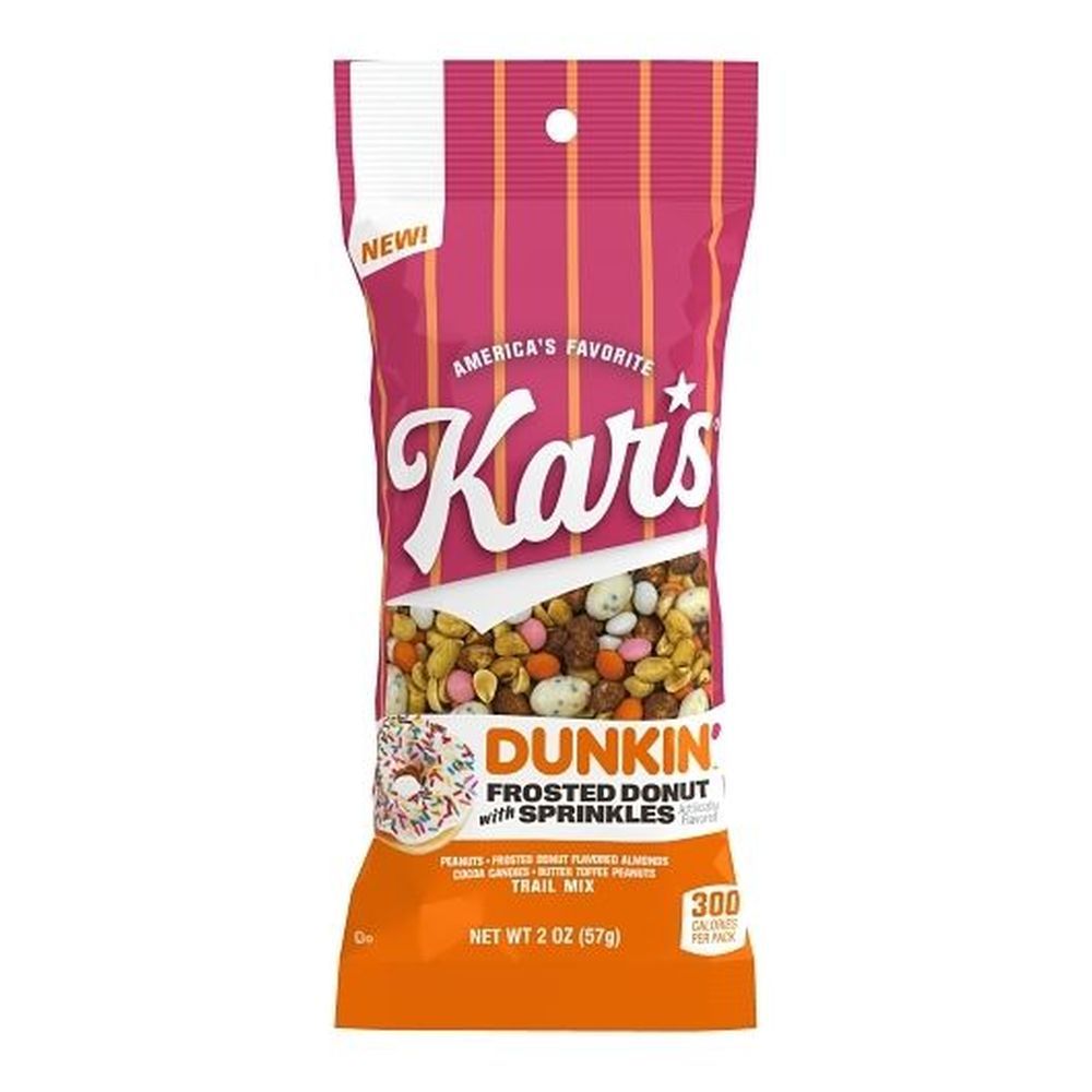 Kar's Dunkin Frosted Donut Trail Mix, 2 Ounce -- 36 Per Case
