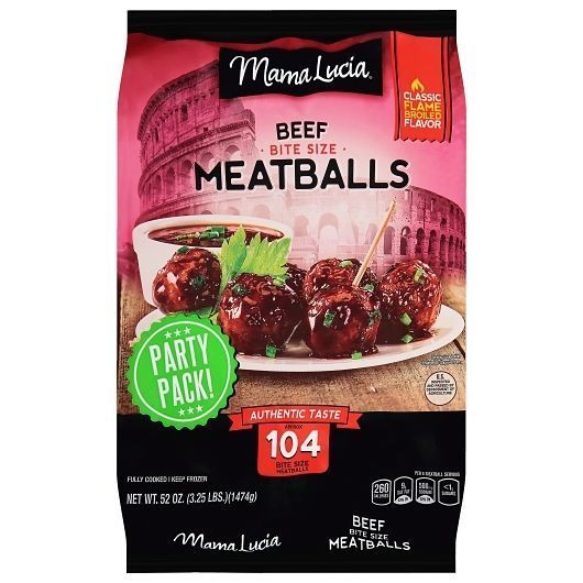 Mama Lucia's Beef Meatballs, 48 Ounce -- 6 Per Case