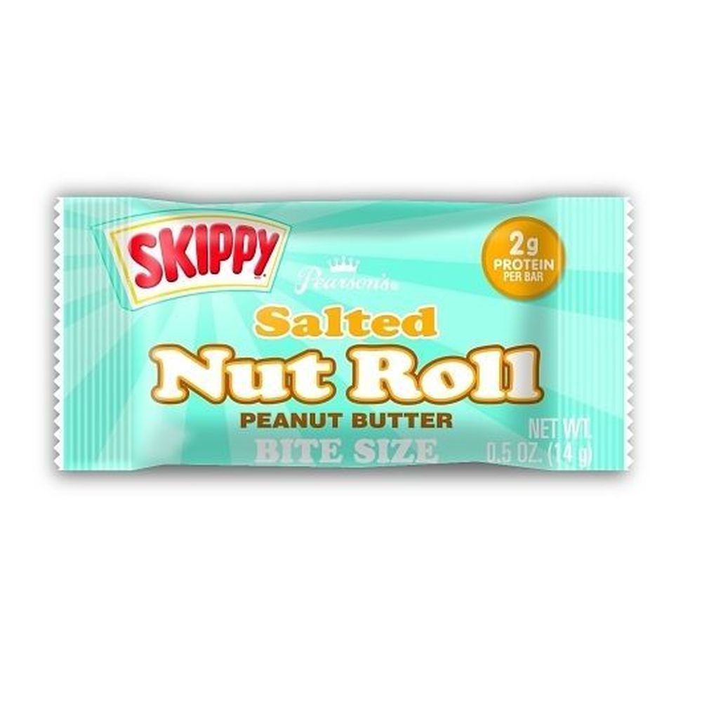 Salted Nut Roll, Bite Size Skippy Peanut Butter, 11 Ounce -- 12 Per Case