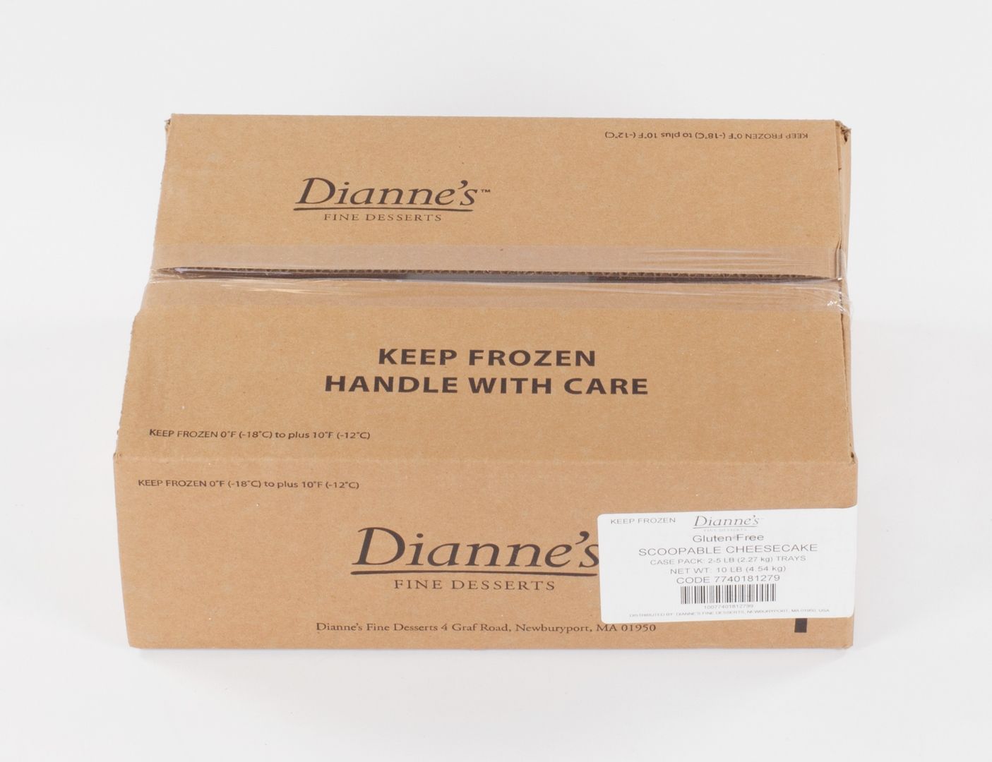 Dianne's Gluten Free Scoopable Cheesecake, 80 Ounce -- 2 Per Case