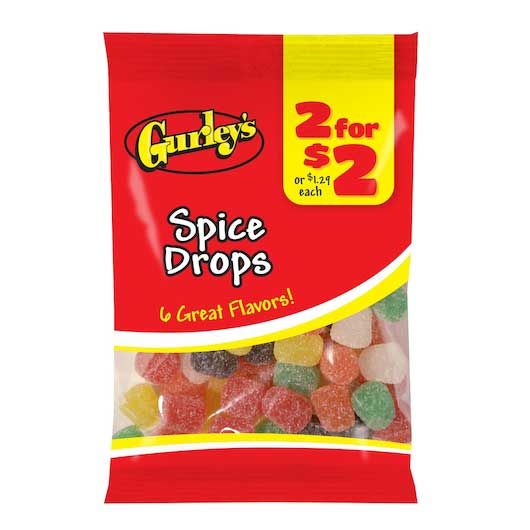 2 For $2 Spice Drops, 4.75 Ounce -- 12 Per Case