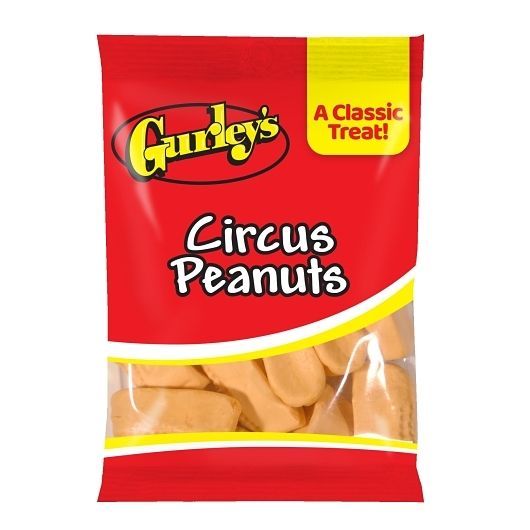 Gurley's Circus Peanuts Candy, 3.5 Ounce -- 12 Per Case