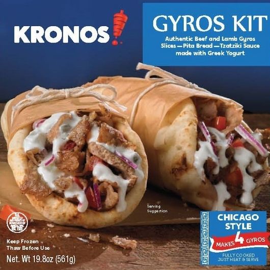 Kronos Gyros Sandwich Kit, 19.8 Ounce -- 6 Per Case