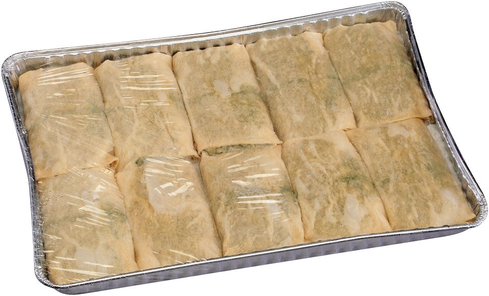 Kronos Frozen Spanakopita, Spinach And Feta Fillo Pie, 8 Ounce -- 30 Per Case