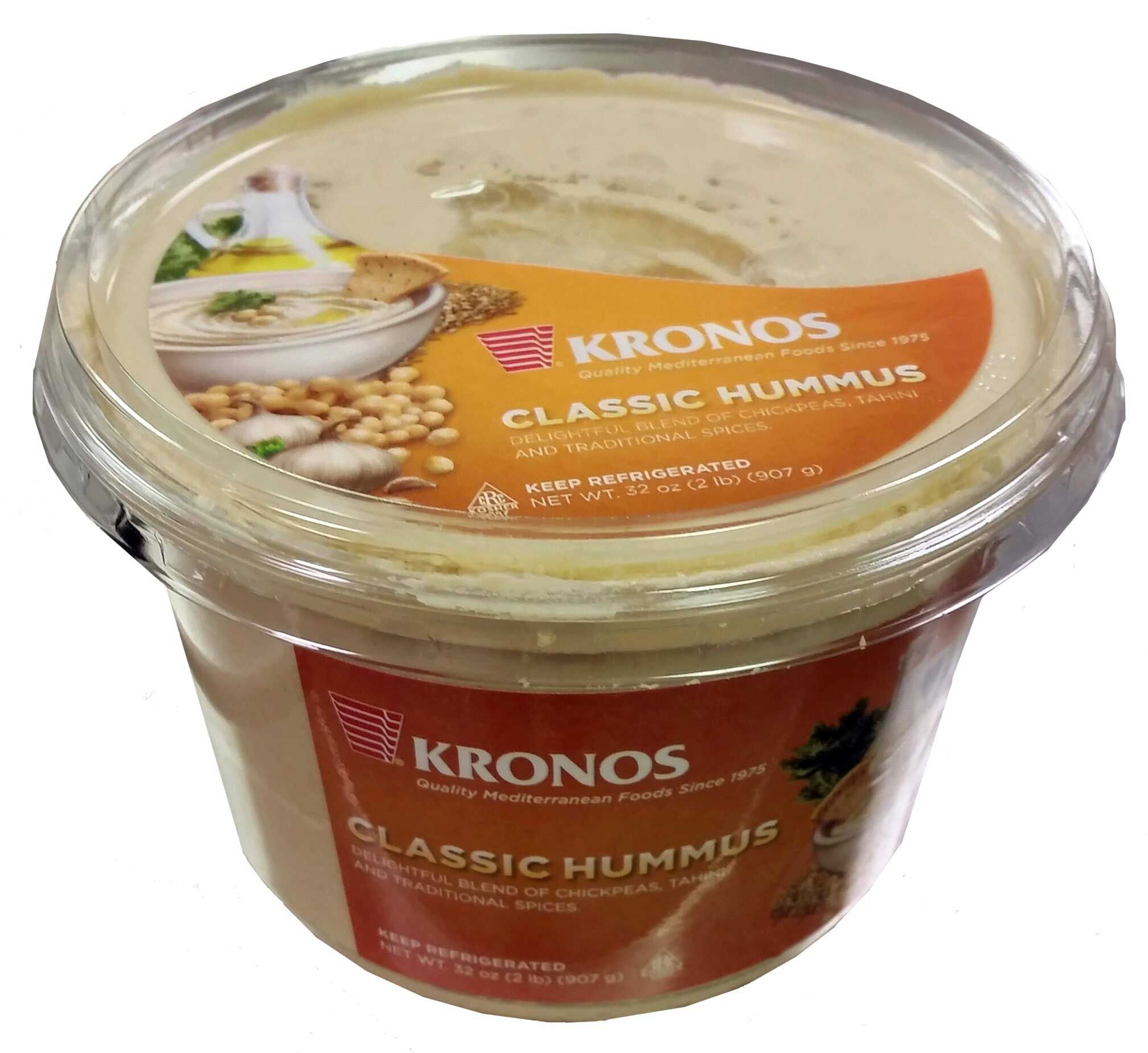 Hummus Products Classic Hummus, 32 Ounce -- 2 Per Case
