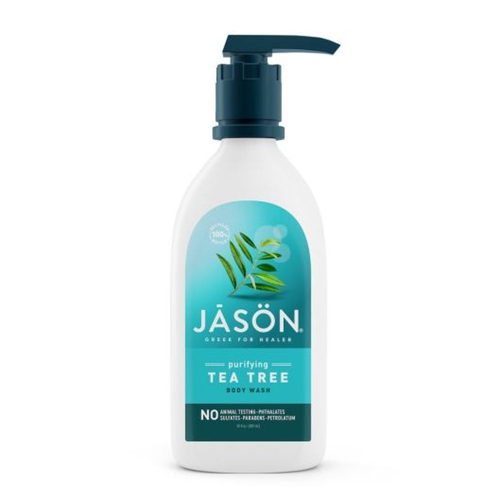 Jason Tea Tree Body Wash, 30 Fluid Ounce -- 6 Per Case