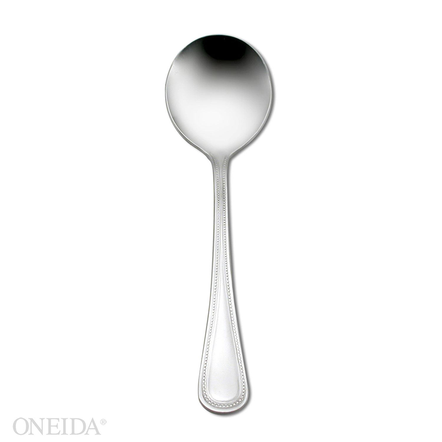 Oneida Prima/delco Bouillon Spoon Pack -- 36 Per Case