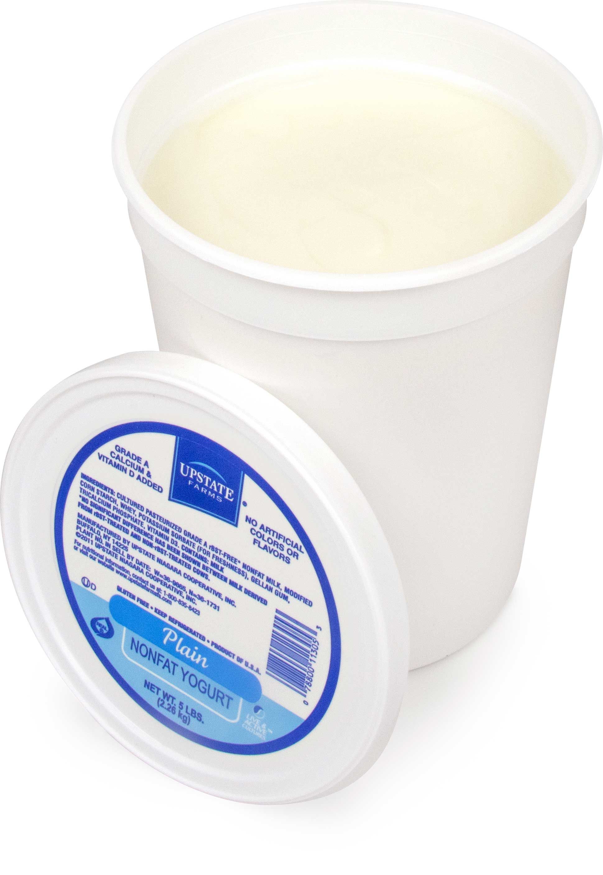 Upstate Farms Coop Plain Yogurt, 5 Pound -- 4 Per Case
