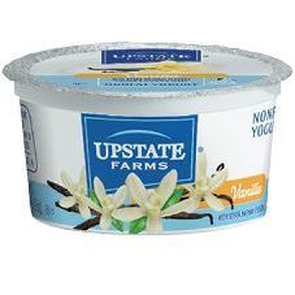 Upstate Farms Nonfat Classic Vanilla Yogurt, 4 Ounce -- 48 Per Case