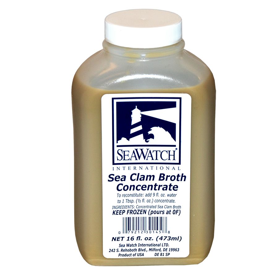 Sea Watch Broth Clam Juice Concentrate, 16 Ounce -- 8 Per Case