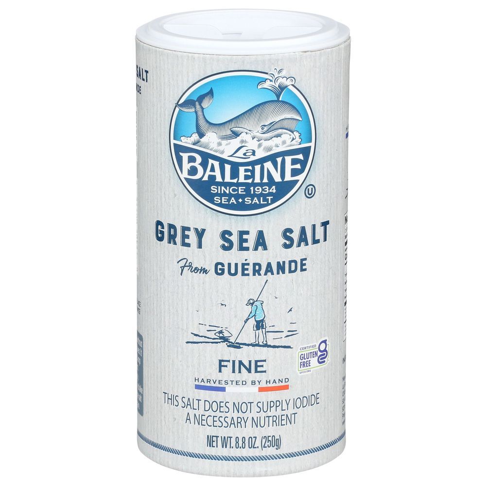 La Baleine Grey Sea Salt, 8.8 Ounce -- 12 Per Case