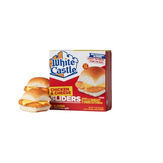 White Castle Chicken Sandwich With Cheese, 11.36 Ounce -- 6 Per Case