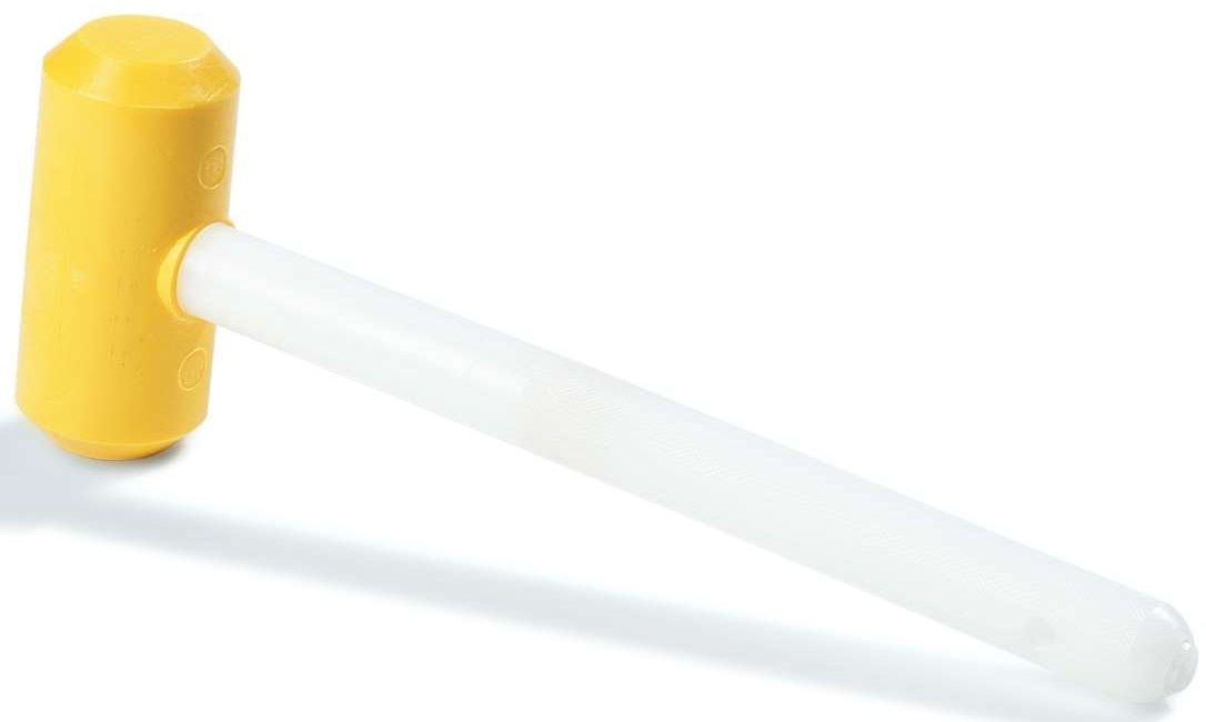 Carlisle Sparta Spectrum Sanitary Mallet, 14 Inch Long -- 12 Per Case